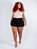 Short Saia Jeans Cargo Plus Size Katly - Imagem 3
