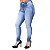 Calça Jeans Feminina Deerf Skinny Elieza Azul - Imagem 1