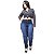 Calça Jeans Helix Plus Size Skinny Aneia Azul - Imagem 1