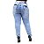 Calça Jeans Cheris Plus Size Skinny Manchada Julie Azul - Imagem 1