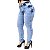 Calça Jeans Cheris Plus Size Skinny Manchada Julie Azul - Imagem 3