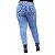 Calça Jeans Cambos Plus Size Skinny Joseneida Azul - Imagem 3