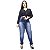 Calça Jeans Wesen Plus Size Skinny Mileny Azul - Imagem 2