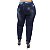 Calça Jeans Cheris Plus Size Skinny Escura Maryane Azul - Imagem 3