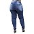 Calça Jeans Cheris Plus Size Skinny Hot Pants Cledileia Azul - Imagem 3