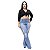 Calça Jeans Credencial Plus Size Flare Krisley - Imagem 1