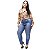 Calça Jeans Feminina MC2 Plus Size Skinny Rochele Azul - Imagem 2