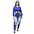 Calça Jeans Xtra Charmy Plus Size Skinny Vanilete Azul - Imagem 2