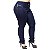 Calça Jeans Feminna Deerf Plus Size Skinny Sulema Azul - Imagem 3