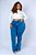 Calça Jeans Plus Size Flare Gisnely Azul - Imagem 3
