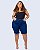 Bermuda Ciclista Jeans Plus Size Alaisie - Imagem 1