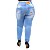 Calça Jeans Credencial Plus Size Skinny Lohanny Azul - Imagem 1