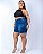 Shorts Meia Coxa Jeans Plus Size Alice - Imagem 6