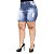 Shorts Jeans Feminino Bokker Plus Size Flariane Azul - Imagem 3
