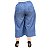 Calça Feminina Brunfer Plus Size Pantacourt Gleicielly Azul - Imagem 3