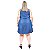 Vestido Jeans Feminino Brunfer Plus Size Elenice Azul - Imagem 3