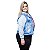 Jaqueta Jeans Feminina Credencial Plus Size Filene Azul - Imagem 2