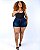 Shorts Jeans Curto Plus Size Italiane - Imagem 1
