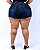 Shorts Jeans Curto Plus Size Italiane - Imagem 2