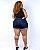 Shorts Jeans Curto Plus Size Italiane - Imagem 5