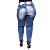 Calça Jeans Credencial Plus Size Skinny Vanecy Azul - Imagem 3