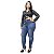 Calça Jeans Credencial Plus Size Skinny Jakelini Azul - Imagem 1