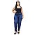 Calça Jeans Feminina Cambos Plus Size Skinny Doracy Azul - Imagem 2