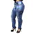 Calça Jeans Feminina Latitude Plus Size Lemiris Azul - Imagem 3