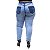 Calça Jeans Feminina Latitude Plus Size Nataniely Azul - Imagem 1