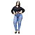 Calça Jeans Feminina Thomix Plus Size Juliandra Azul - Imagem 1