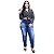 Calça Jeans Feminina Latitude Plus Size Skinny Suany Azul - Imagem 3