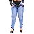 Calça Jeans Feminina Latitude Plus Size com Cinta Nara Azul - Imagem 1