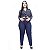 Calça Jeans Feminina Latitude Plus Size com Cinta Leia Azul - Imagem 3