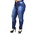 Calça Jeans Feminina Helix Plus Size Skinny Salet Azul - Imagem 3