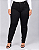 Calça Jeans Ane Plus Size Skinny Nisla Preta - Imagem 3