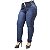 Calça Jeans Credencial Plus Size Skinny Verilaine Azul - Imagem 3
