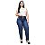 Calça Jeans Credencial Plus Size Skinny Verilaine Azul - Imagem 2