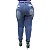 Calça Jeans Credencial Plus Size Skinny Ghislaine Azul - Imagem 2