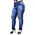 Calça Jeans Credencial Plus Size Skinny Kethilen Azul - Imagem 3