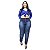 Calça Jeans Credencial Plus Size Skinny Dyenifer Azul - Imagem 1