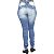 Calça Jeans Legging Feminina Deerf Azul Levanta Bumbum - Imagem 3