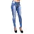 Calça Jeans Feminina Credencial Skinny Ideleide Azul - Imagem 1