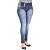 Calça Jeans Legging Feminina Credencial Azul Escura - Imagem 1