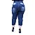 Calça Jeans Feminina Credencial Plus Size Cropped Darly - Imagem 2