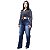 Calça Jeans Credencial Plus Size Flare Cleomarice Azul - Imagem 1