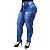 Calça Jeans Latitude Plus Size Skinny Dioceny Azul - Imagem 3