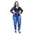 Calça Jeans Latitude Plus Size Skinny Dioceny Azul - Imagem 1