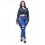 Calça Jeans Feminina Cambos Plus Size Skinny Hangra Azul - Imagem 1