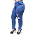 Calça Jeans Feminina Cambos Plus Size Skinny Hangra Azul - Imagem 2