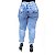 Calça Jeans Feminina Cambos Plus Size Skinny Gilcimara Azul - Imagem 2